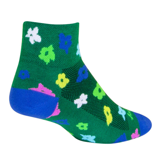 Sockguy Bloom Socks 5-9 Green