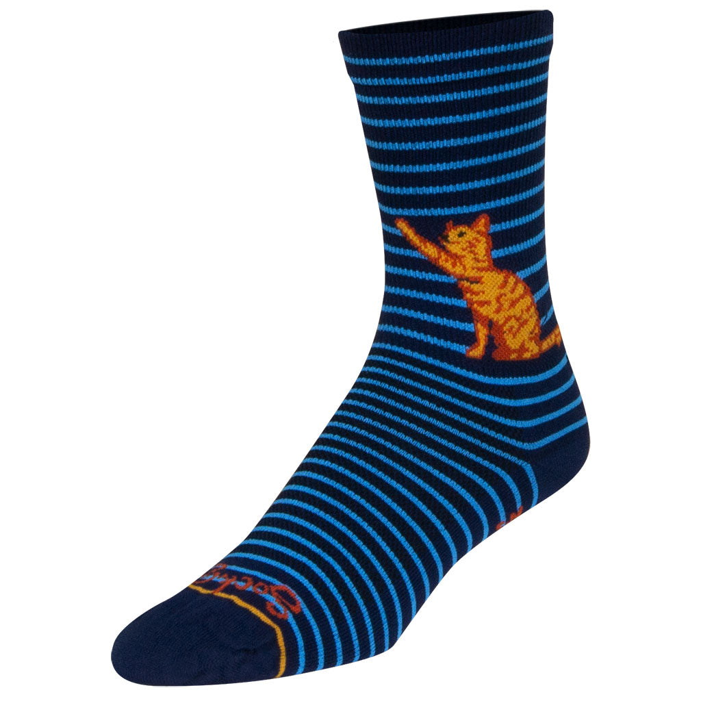 Sockguy Peekaboo Socks 9-13 Blue