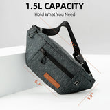 ROCKBROS Fanny Pack 1.5L Capacity Belt Bag