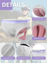 ROCKBROS Women's 4D Padded Cycling Underwear