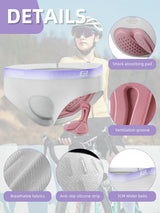 ROCKBROS Women's 4D Padded Cycling Underwear