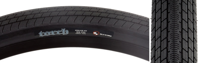 Maxxis Torch Tire - 29 x 2.1 Clincher Folding Black Single Silkworm