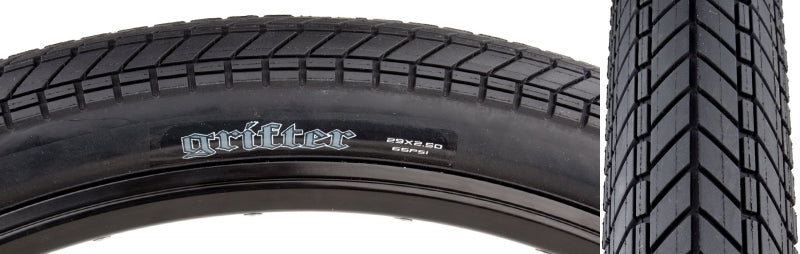 Maxxis Grifter Tire - 29 x 2.5 Clincher Wire Black Single