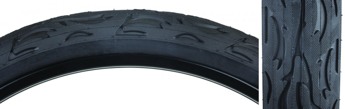TIRE SUNLT 20x3.0 BK/BSK FLAME K1008A WIRE