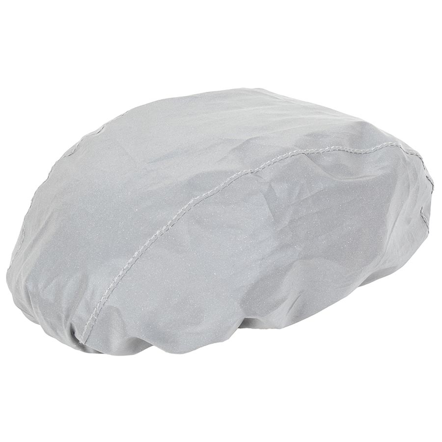 M-Wave Helmet Cover Water resistant Full reflective fabric Silver