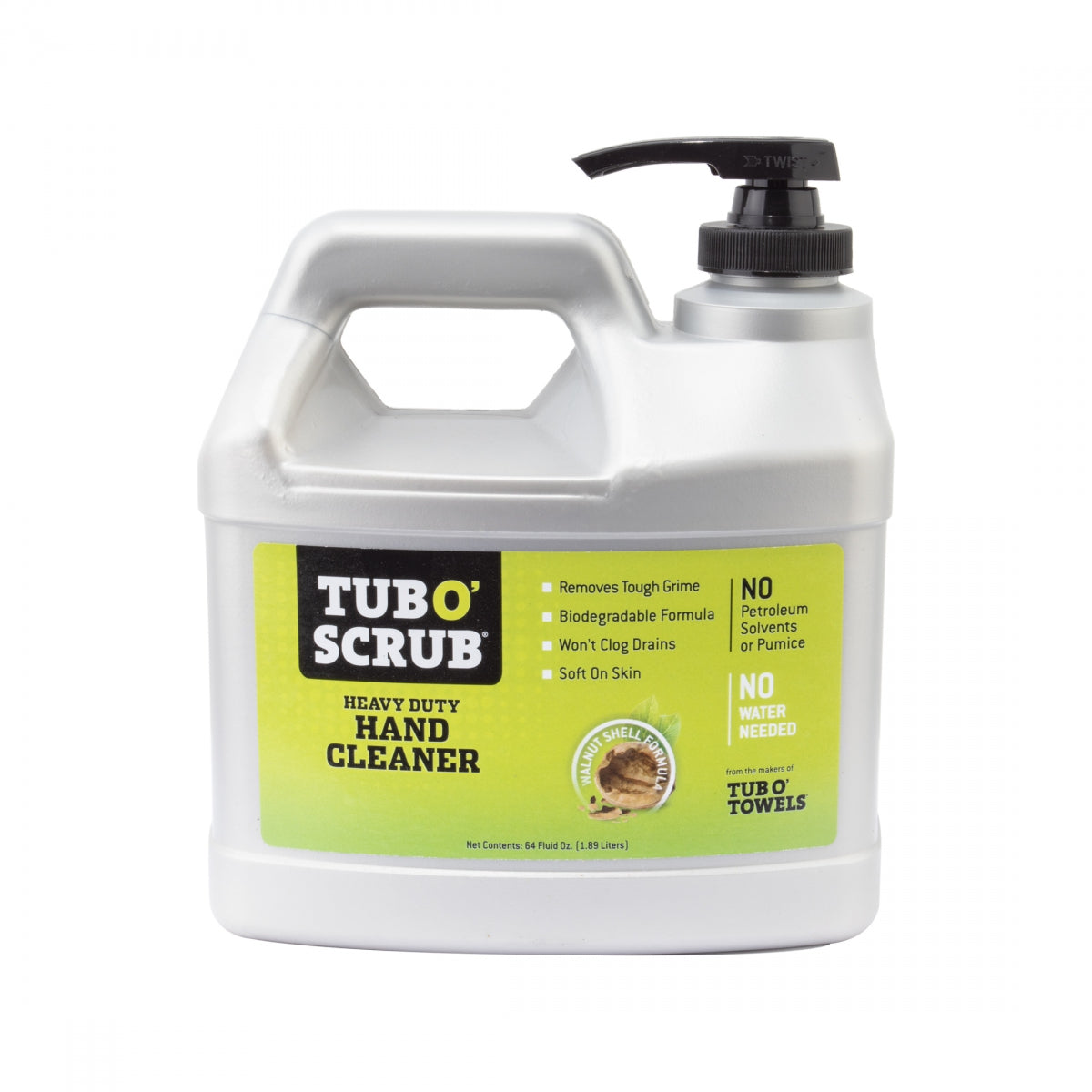 CLEANING HAND TUB O TOWELS TUB O SCRUB 64oz WALNUT