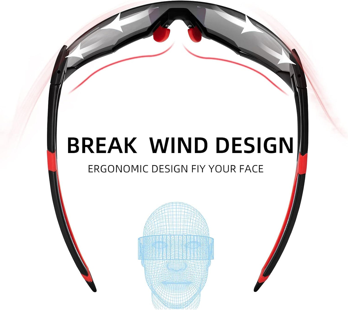 Thickened PC Lens Photochromic Sunglasses (UV400)