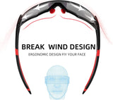 Thickened PC Lens Photochromic Sunglasses (UV400)