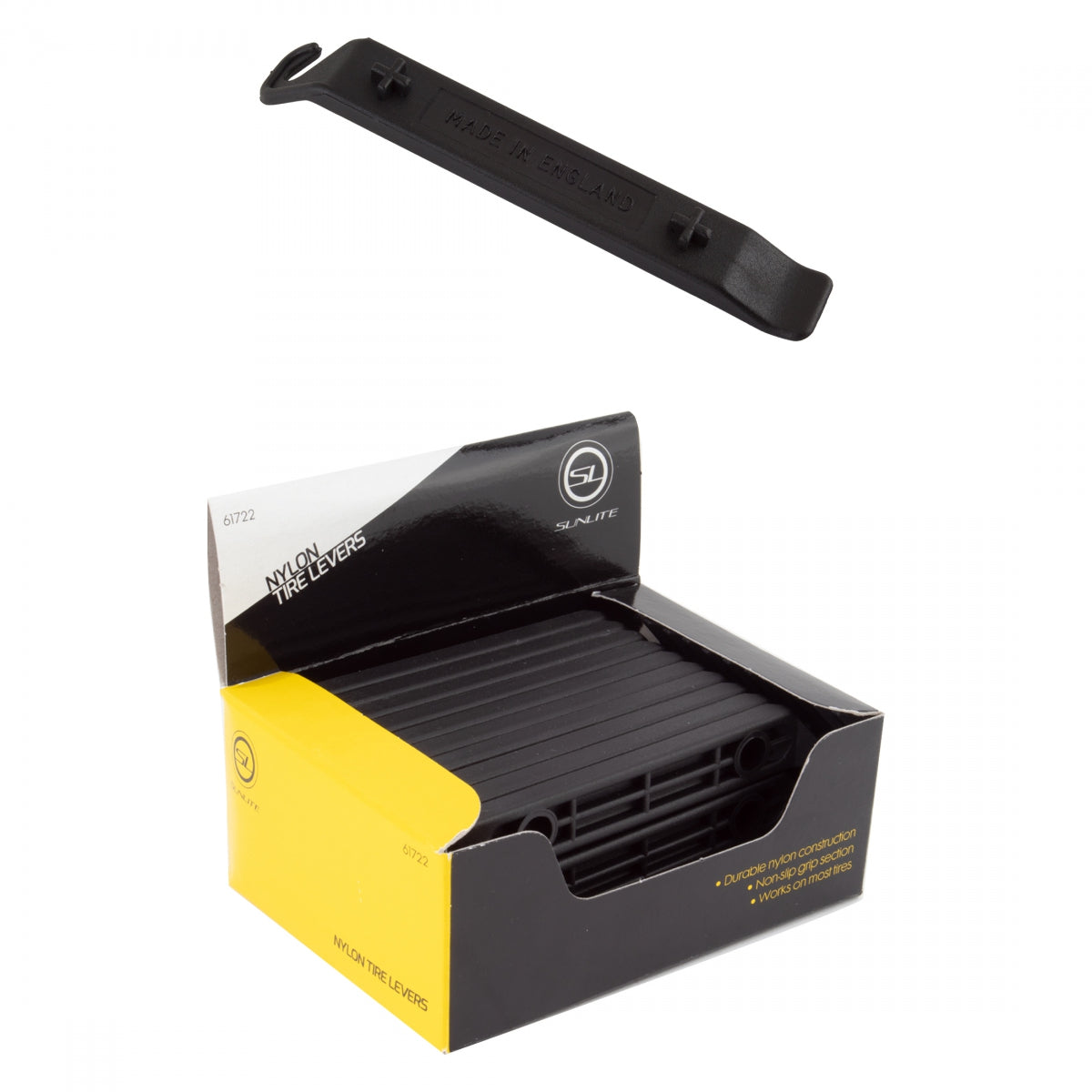 TOOL TIRE LEVER SUNLT NYLON BK BXof30