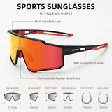 Unisex Polarized Cycling Sunglasses with TR90 Frame