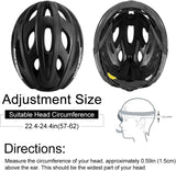 ROCKBROS Lightweight Cycling Helmet with Removable Goggles  Sun Visor