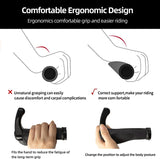 Single Lock-on Bike Grips Ergonomic Non-Slip Rubber