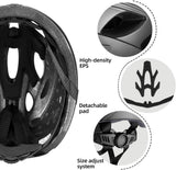 ROCKBROS Lightweight Cycling Helmet with Removable Goggles  Sun Visor