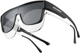 Polarized Glasses Fit Over UV400 Sunglasses for Men Women