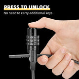 ROCKBROS LCXR Zip Tie Bike Lock Small Cable Lock