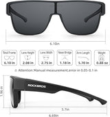 Polarized Glasses Fit Over UV400 Sunglasses for Men Women