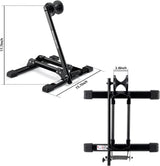Foldable Carbon Steel Floor Bike Stand for 20"-29" Wheels