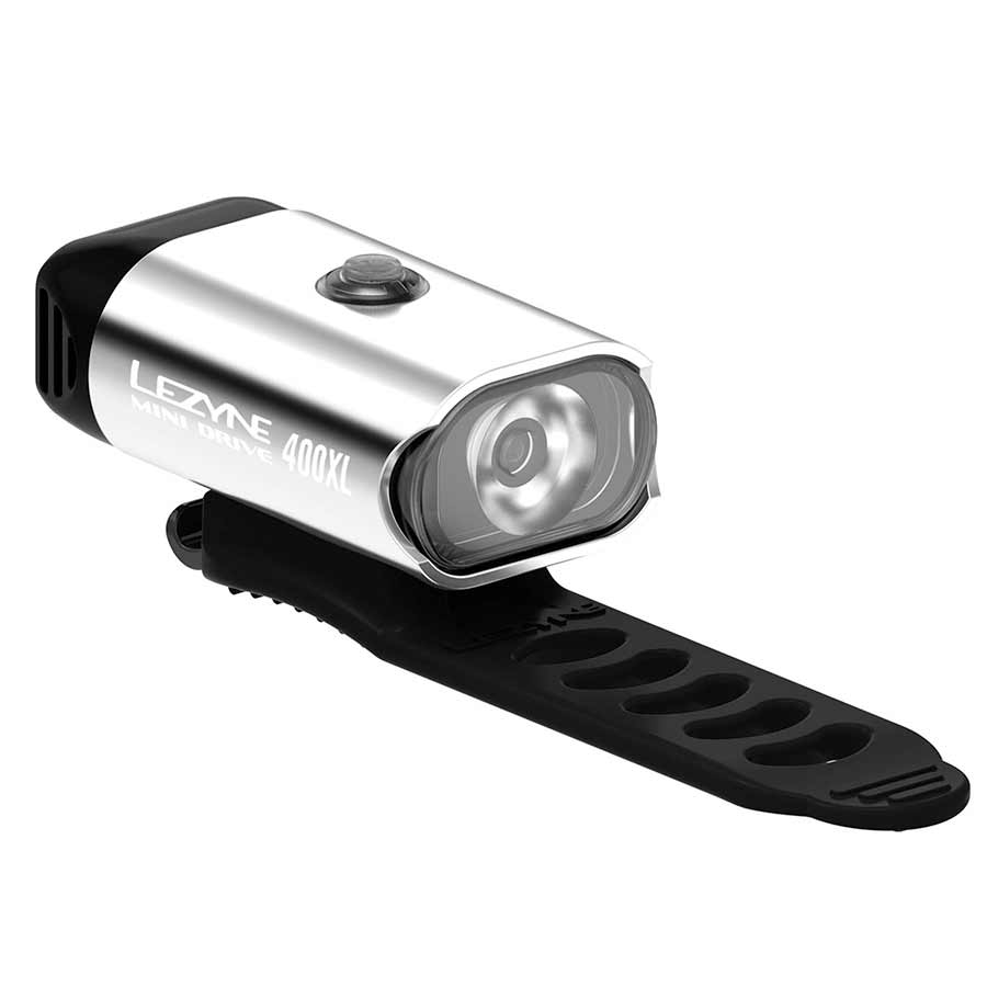 Lezyne Mini Drive 400 Light Front Silver