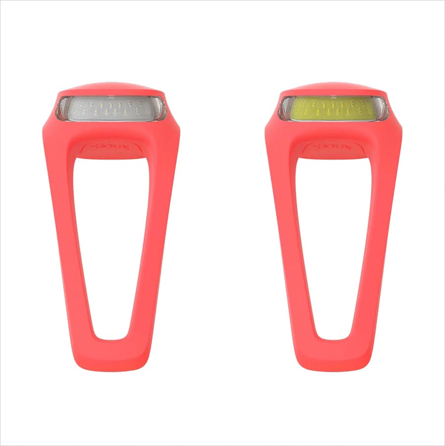 Knog Frog V3 Light Front and Rear Pink Set