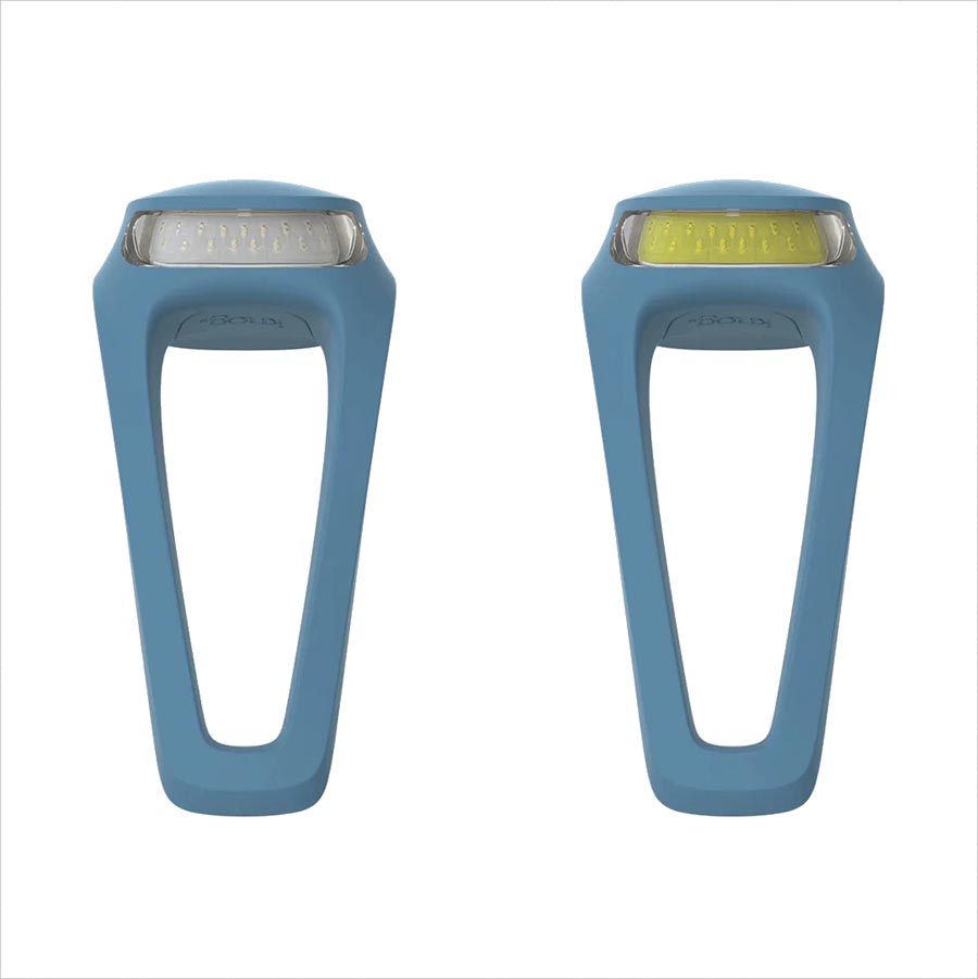 Knog Frog V3 Light Front and Rear Blue Set