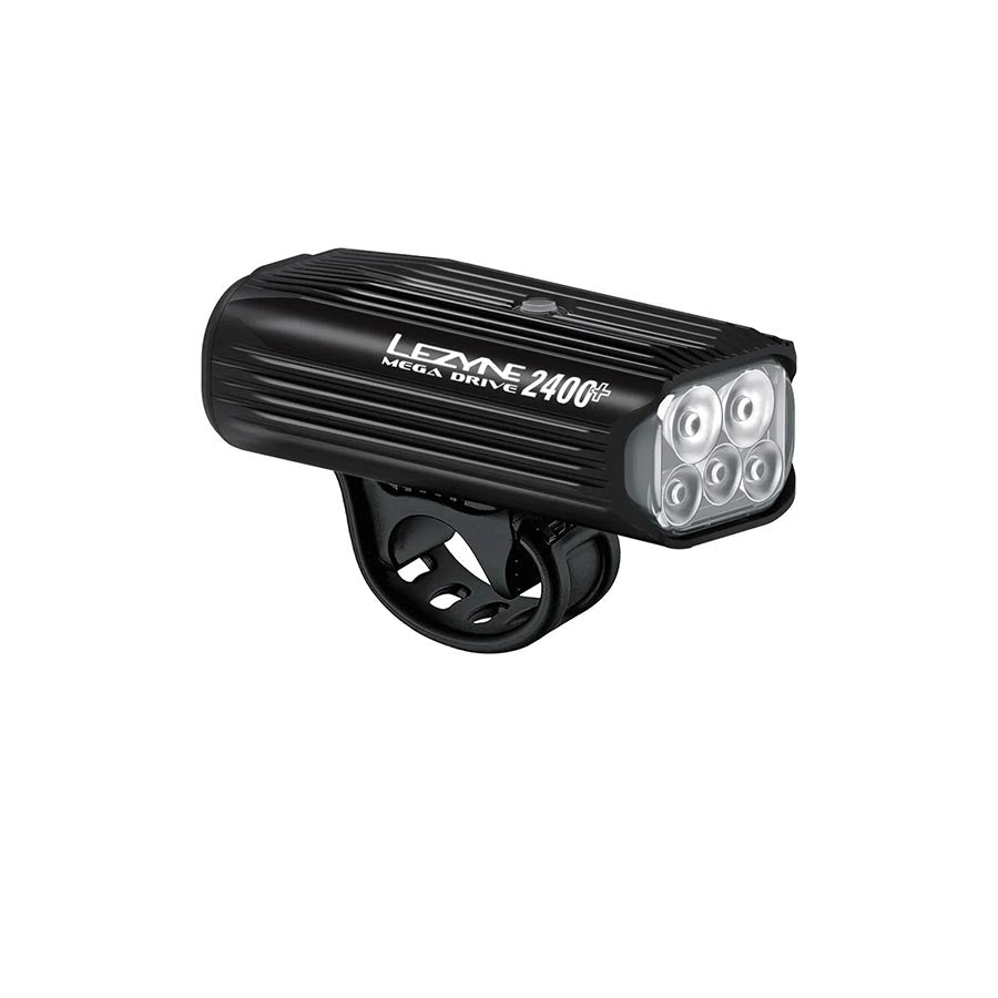 Lezyne Mega Drive 2400+ Loaded Light Front Black