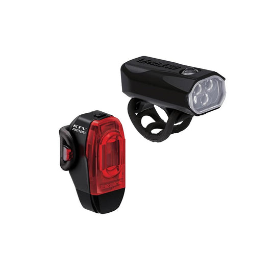 Lezyne KTV Drive Pro 300+/ KTV Drive Pro+ Light Set Black