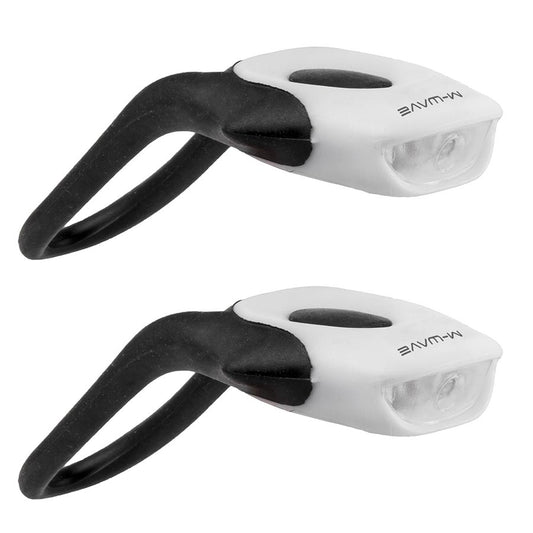 M-Wave Cobra Flashing Light Set Front and Rear  White