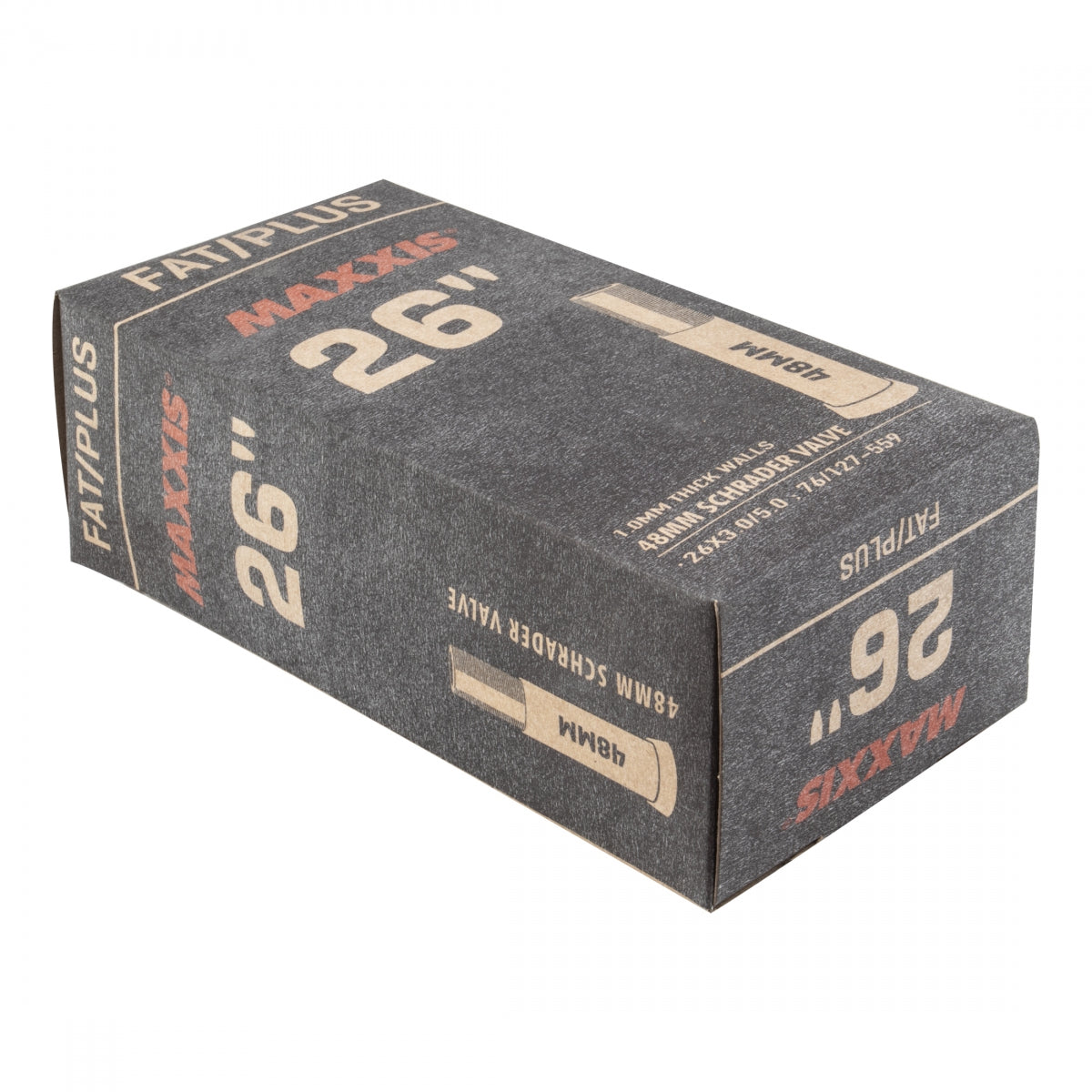 TUBE MAX 26x3.0/5.0 SV 48mm FAT/PLUS
