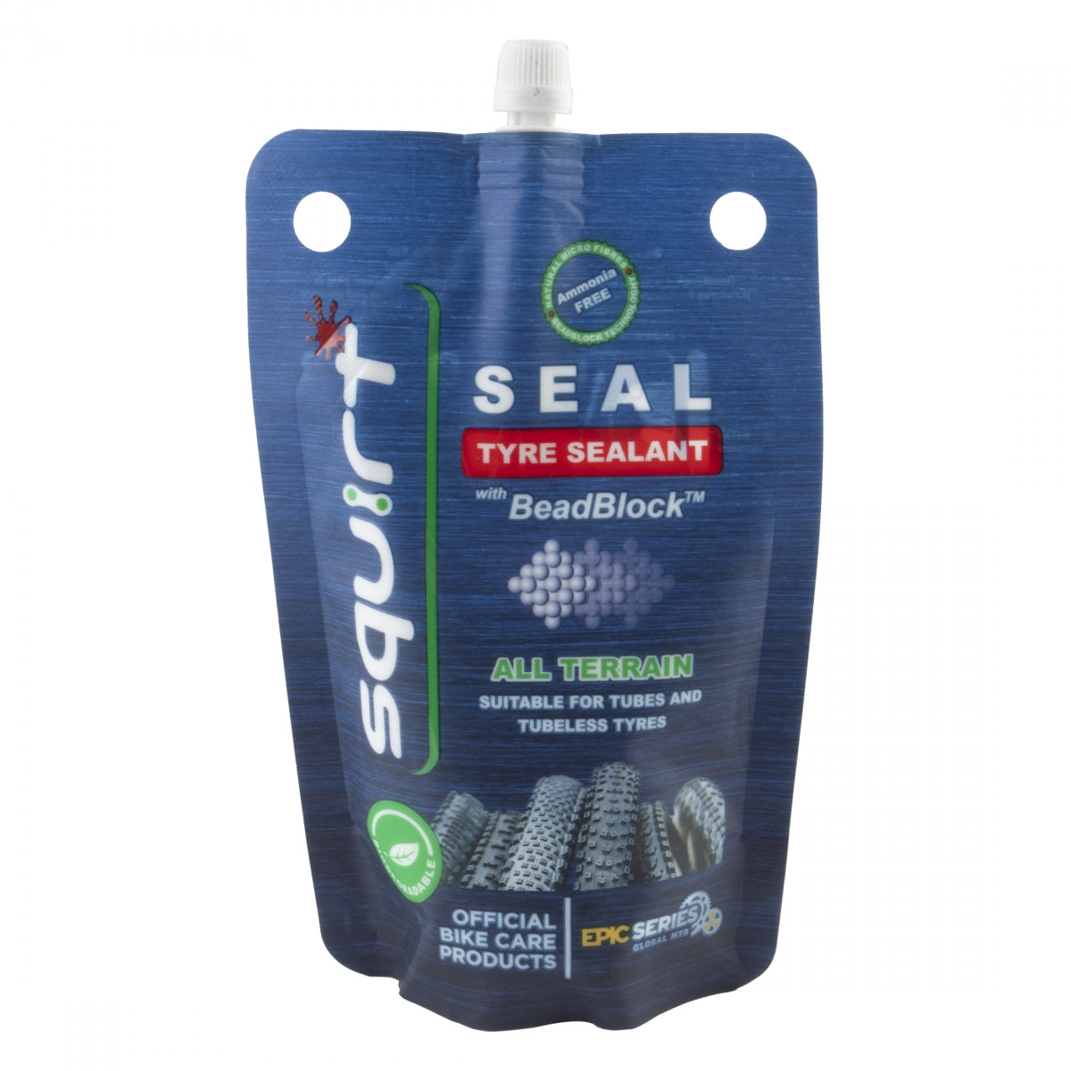 SEALANT TIRE/TUBE SQUIRT BEADLOCK 4oz POUCH