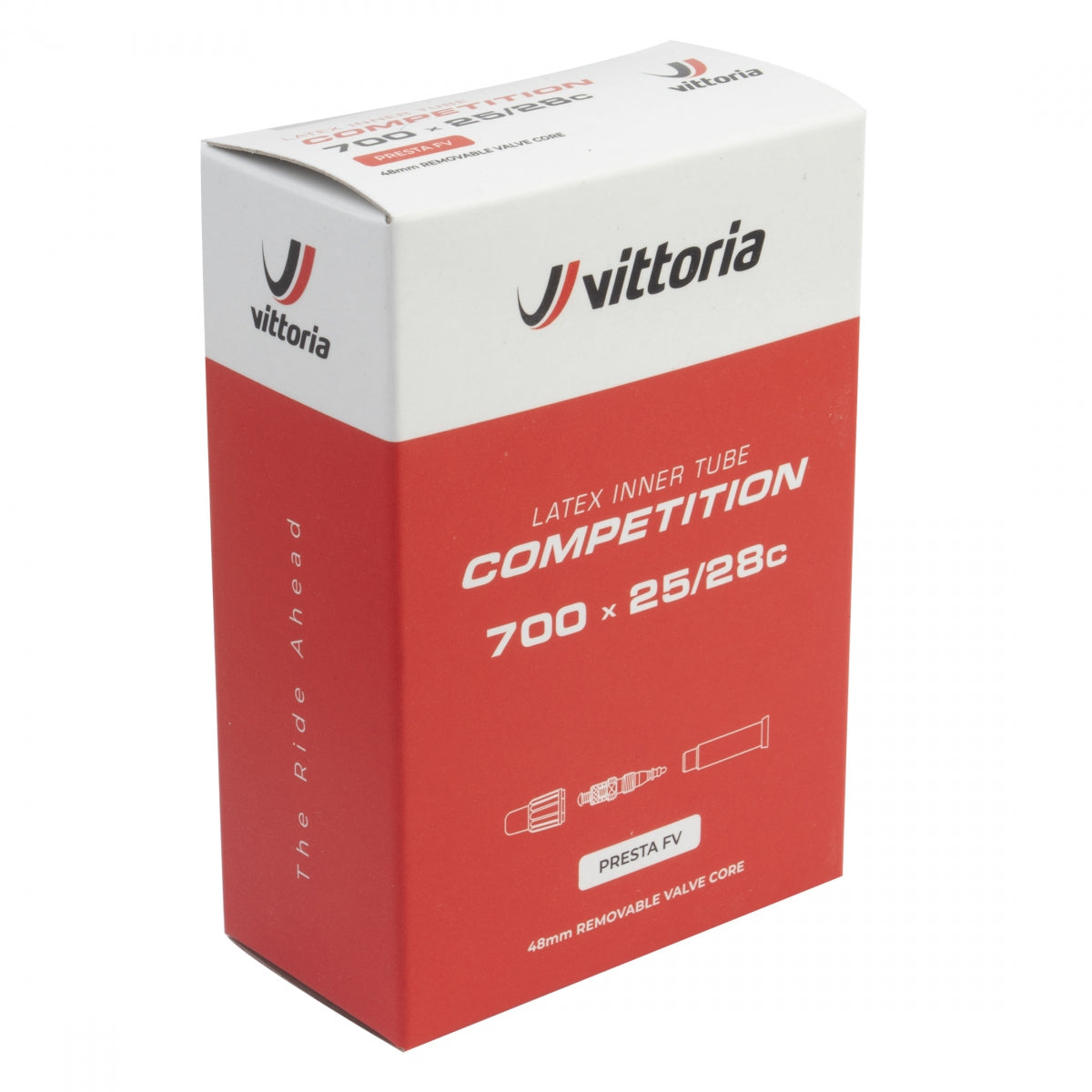 TUBE VITTORIA COMPETITION LATEX 700x25-28 PV/48mm RVC