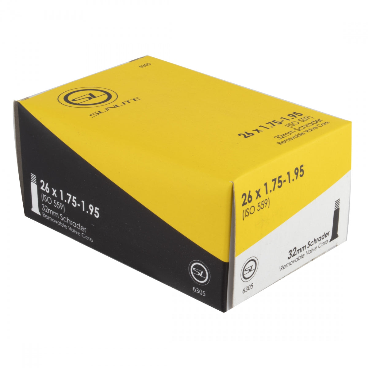 TUBE SUNLT 26x1.75-1.95 SV32 FFW44mm