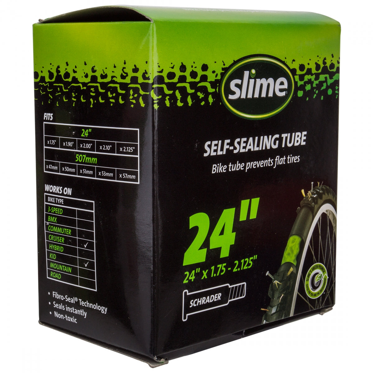 TUBE SLIME 24x1.75-2.125-SV