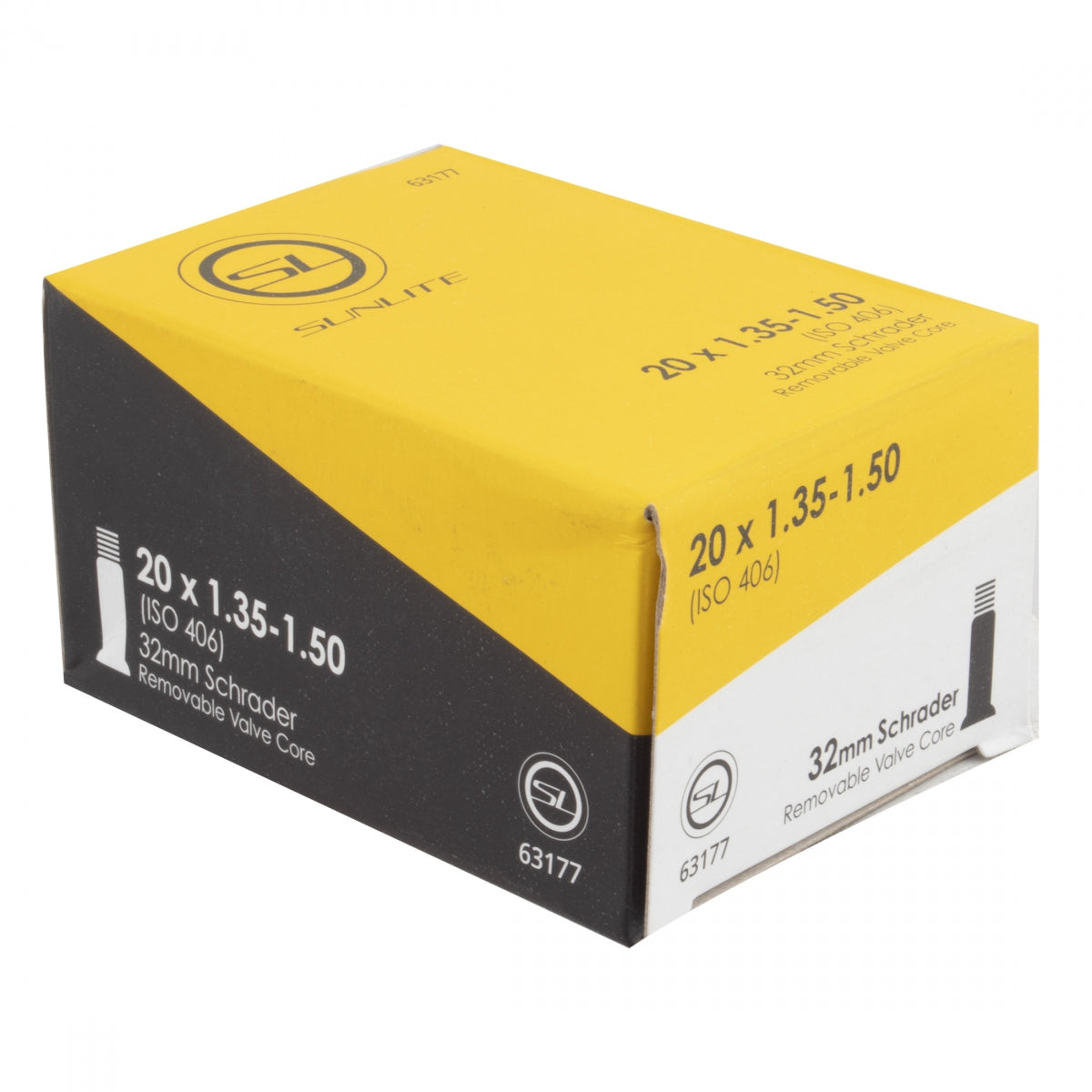 TUBE SUNLT 20x1.35-1.50 (406x37) SV32 FFW38mm