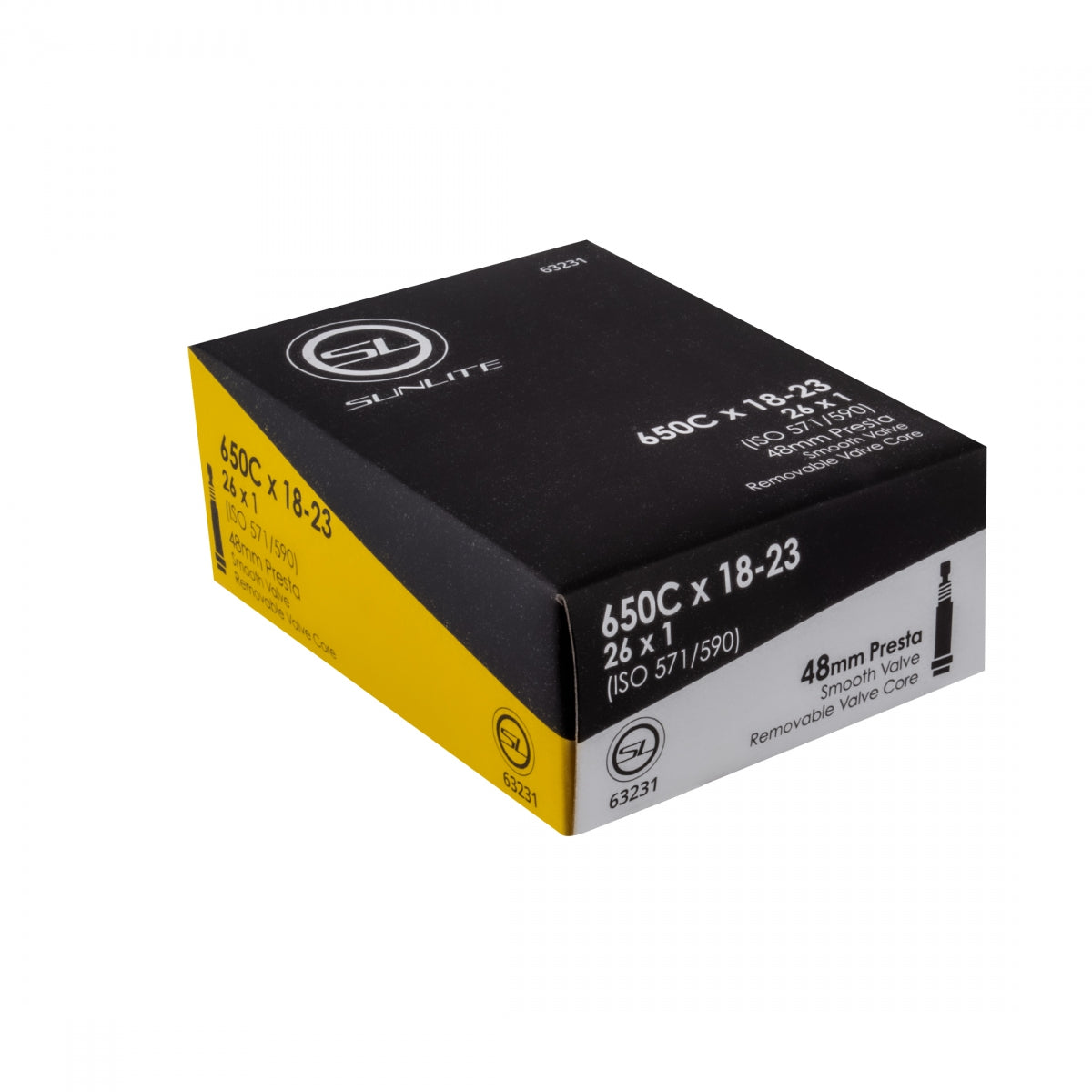 TUBE SUNLT 650Cx18 PV48/SMTH/RC (26x1) FFW25mm