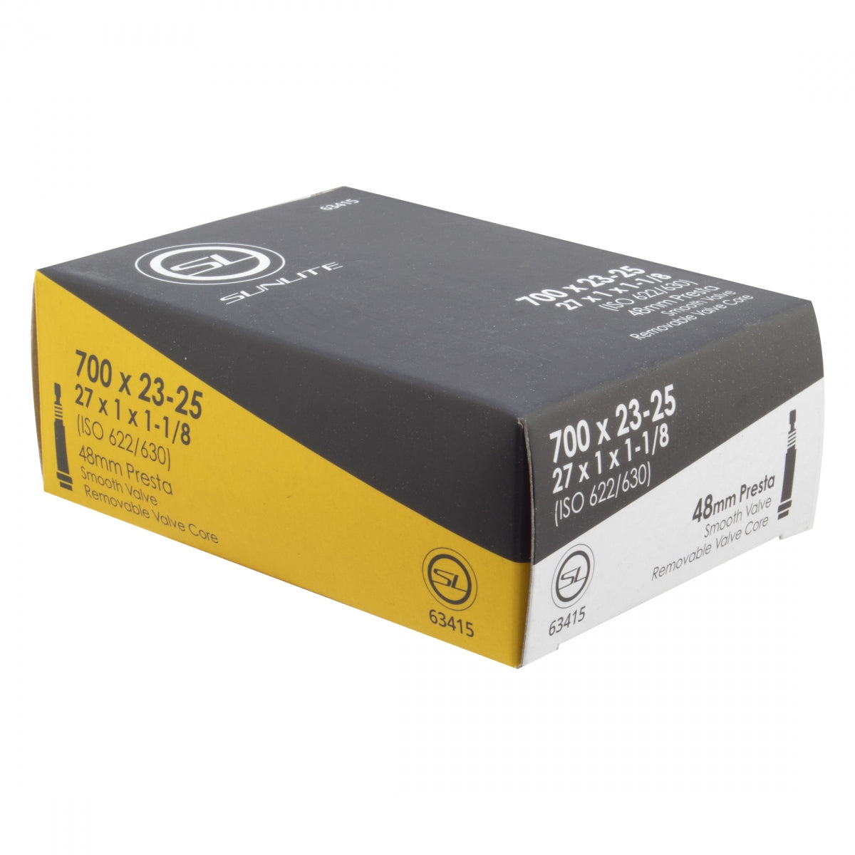 TUBE SUNLT 700x23-25 PV48/SMTH/RC (27x1x1-1/8) FFW25mm