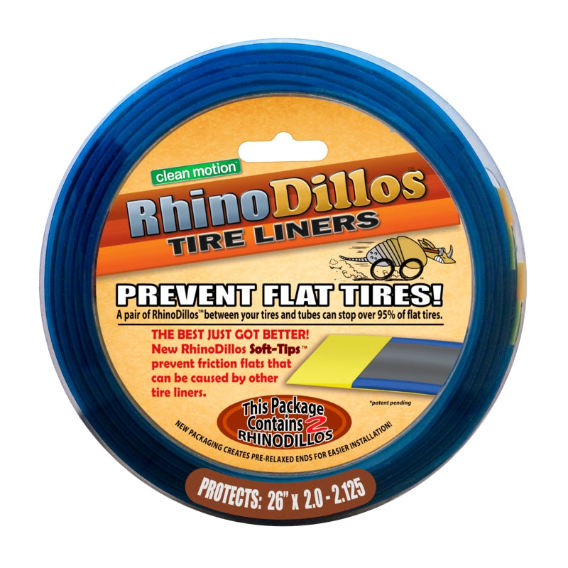 Rhinodillos Tire Liner: 26 x 2.0-2.125 Pair