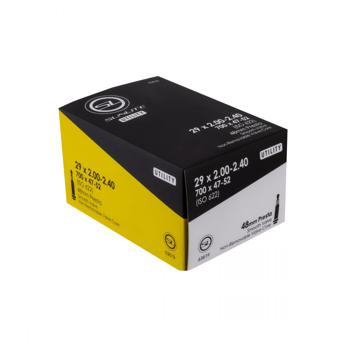 TUBE SUNLT UTILIT 29x2.00-2.40 700x47-52 PV48/SMTH/NRC FFW57mm