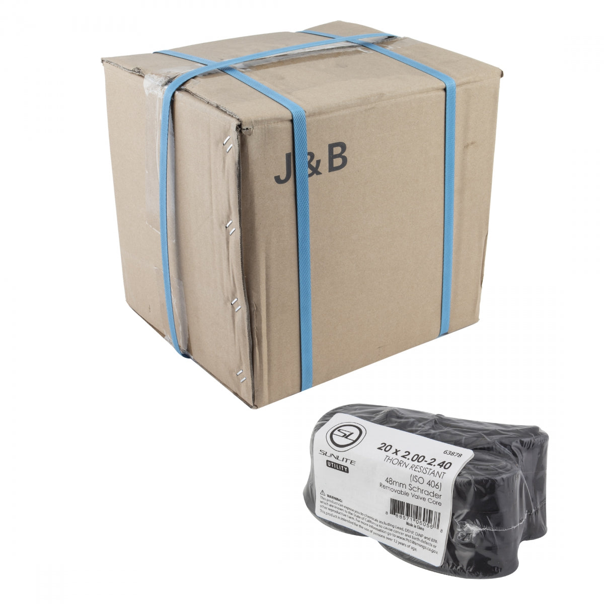 TUBE SUNLT UTILIT BULK THORN RES 20x2.00-2.40 SV48 BXof20 FFW 57mm