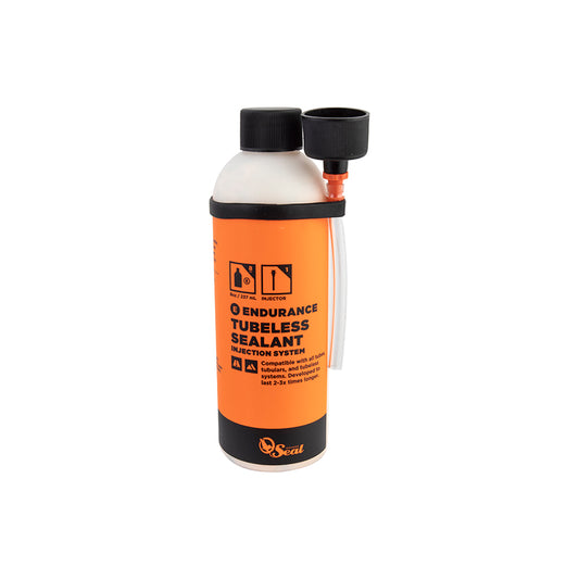 Orange Seal Endurance Tubeless Tire Sealant with Twist Lock Applicator - 8oz