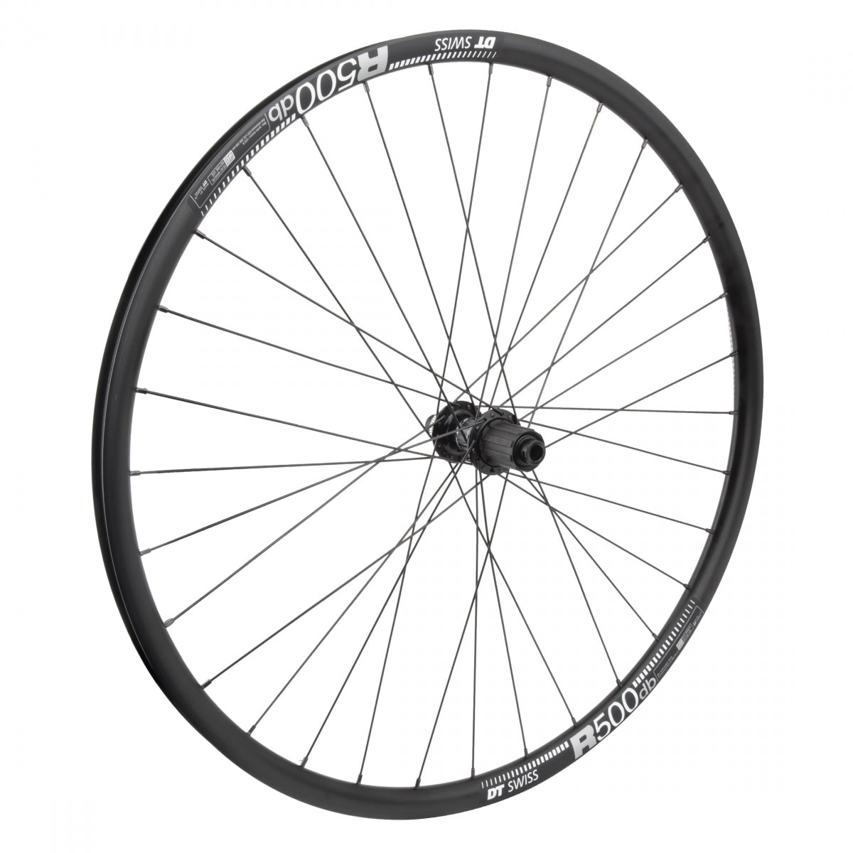 WHL RR 700 622x22.5 DT R500 BK DISC 32 SHI R7070 8-11sCAS CL 12mm BK 142mm DT2.0BK **NO 8-10 SPEED SHIM**