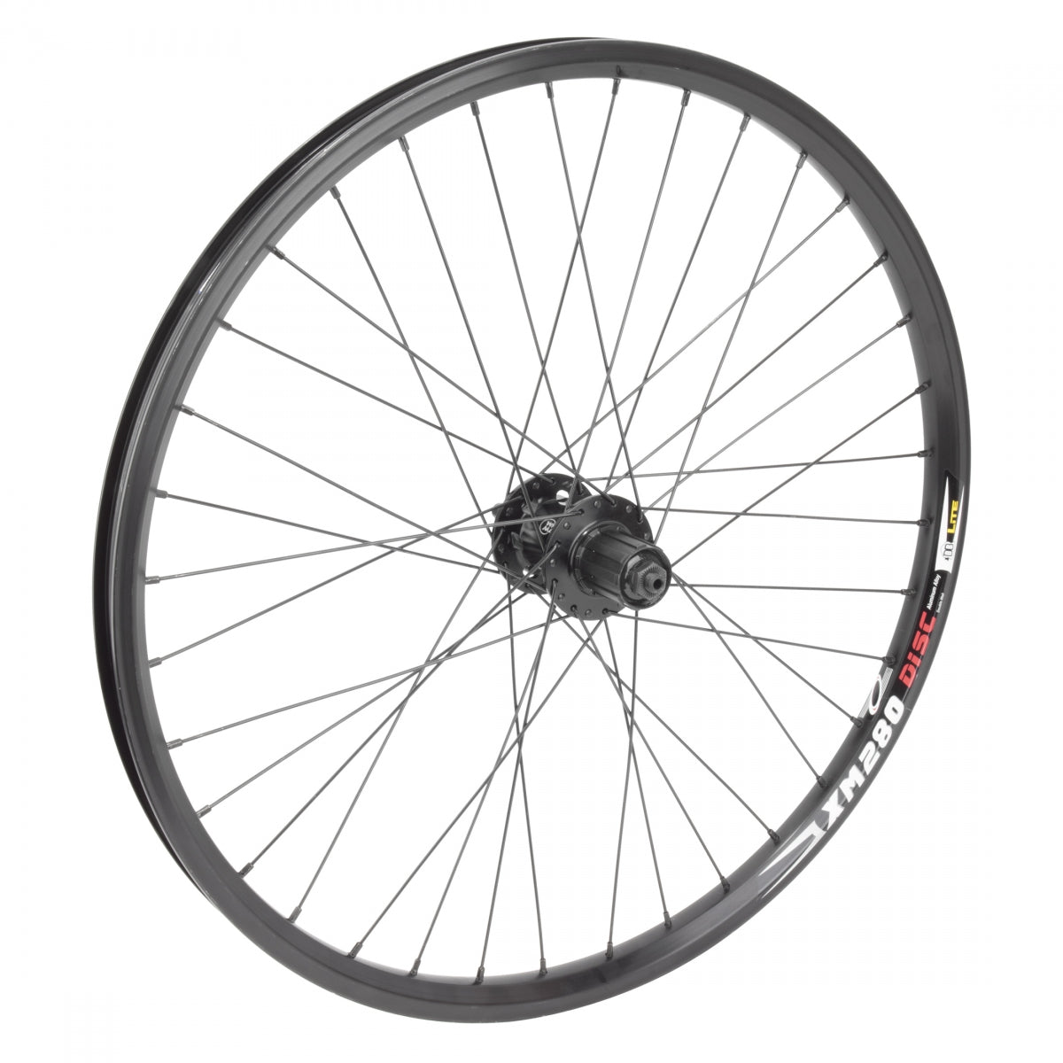 WHL RR 24x1.5 507x21 WEI XM280 BK DISC 36 WM MT2000 8-10sCAS 6B QR BK 135mm 14gBK