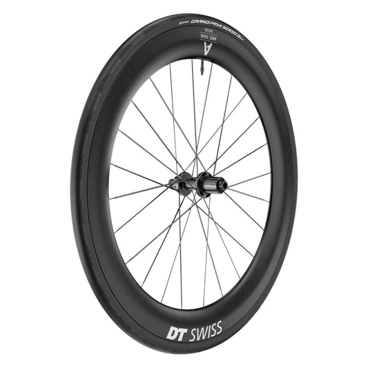 DT Swiss ARC 1400 DiCut 65 Rear Wheel - 700 12 x 142mm Center-Lock HG11 Road/XDR Ratchet EXP 36 BLK WTS w/GP5000 STR Tire