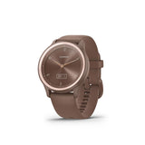 Garmin, vivomove Sport, Watch, Watch Color: Cocoa, Wristband: Cocoa - Silicone
