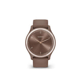 Garmin, vivomove Sport, Watch, Watch Color: Cocoa, Wristband: Cocoa - Silicone