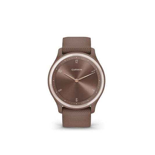 Garmin vivomove Sport Watch Watch Color: Cocoa Wristband: Cocoa - Silicone