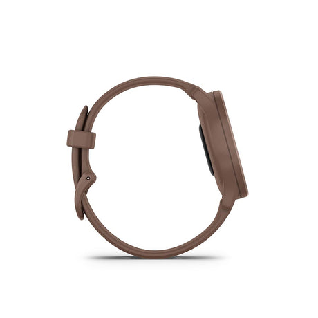 Garmin, vivomove Sport, Watch, Watch Color: Cocoa, Wristband: Cocoa - Silicone