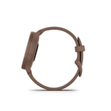 Garmin, vivomove Sport, Watch, Watch Color: Cocoa, Wristband: Cocoa - Silicone