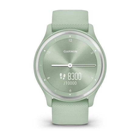 Garmin, vivomove Sport, Watch, Watch Color: Cocoa, Wristband: Cocoa - Silicone