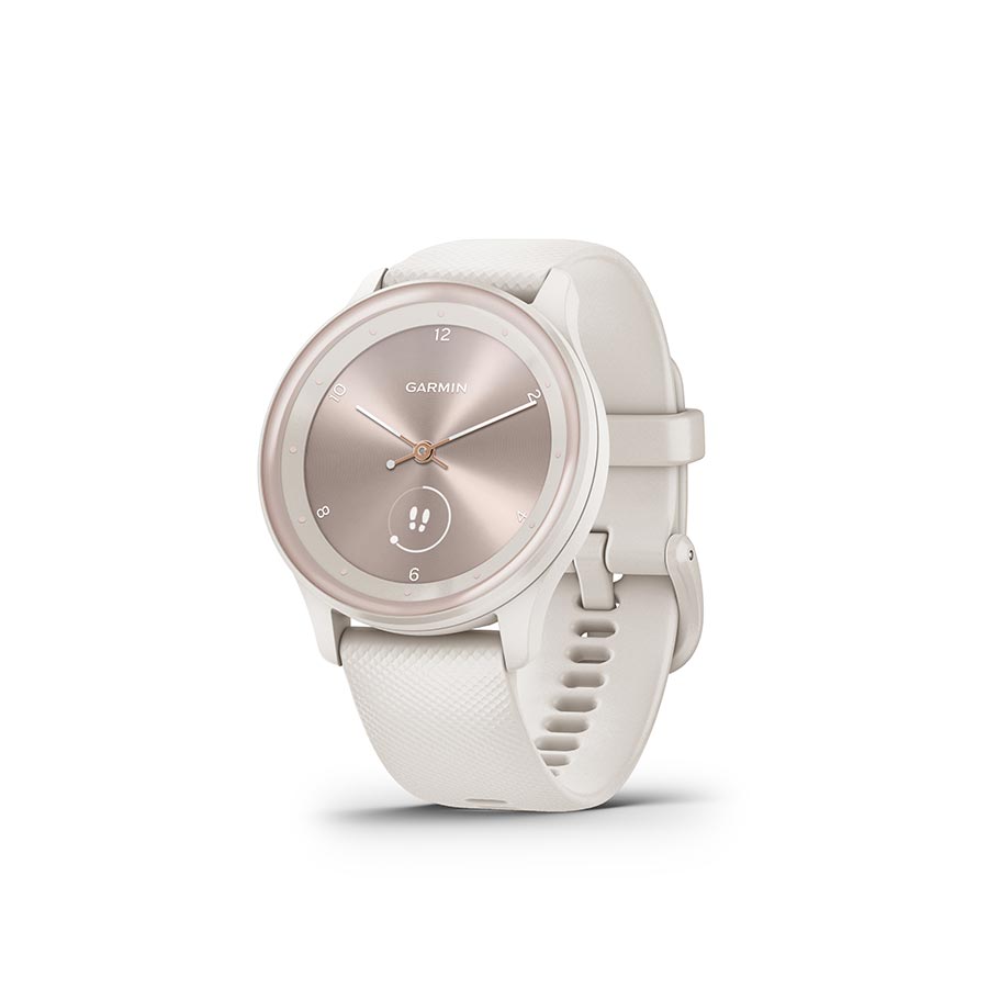 Garmin, vivomove Sport, Watch, Watch Color: Cocoa, Wristband: Cocoa - Silicone