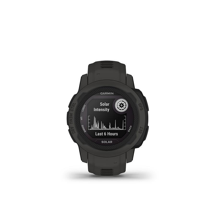 Garmin Instinct 2S Solar Watch Watch Color: Graphite Wristband: Graphite - Silicone